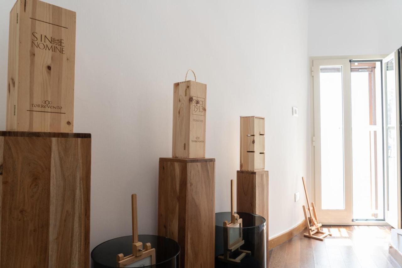 Wineart House, Terracielo Indipendente Nel Centro Di Monopoli Lejlighed Eksteriør billede