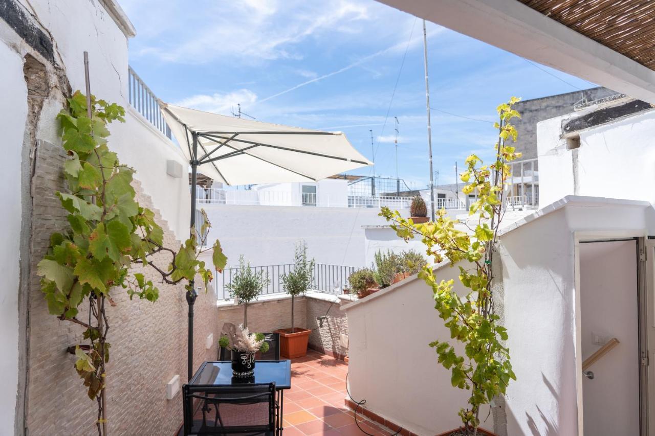 Wineart House, Terracielo Indipendente Nel Centro Di Monopoli Lejlighed Eksteriør billede