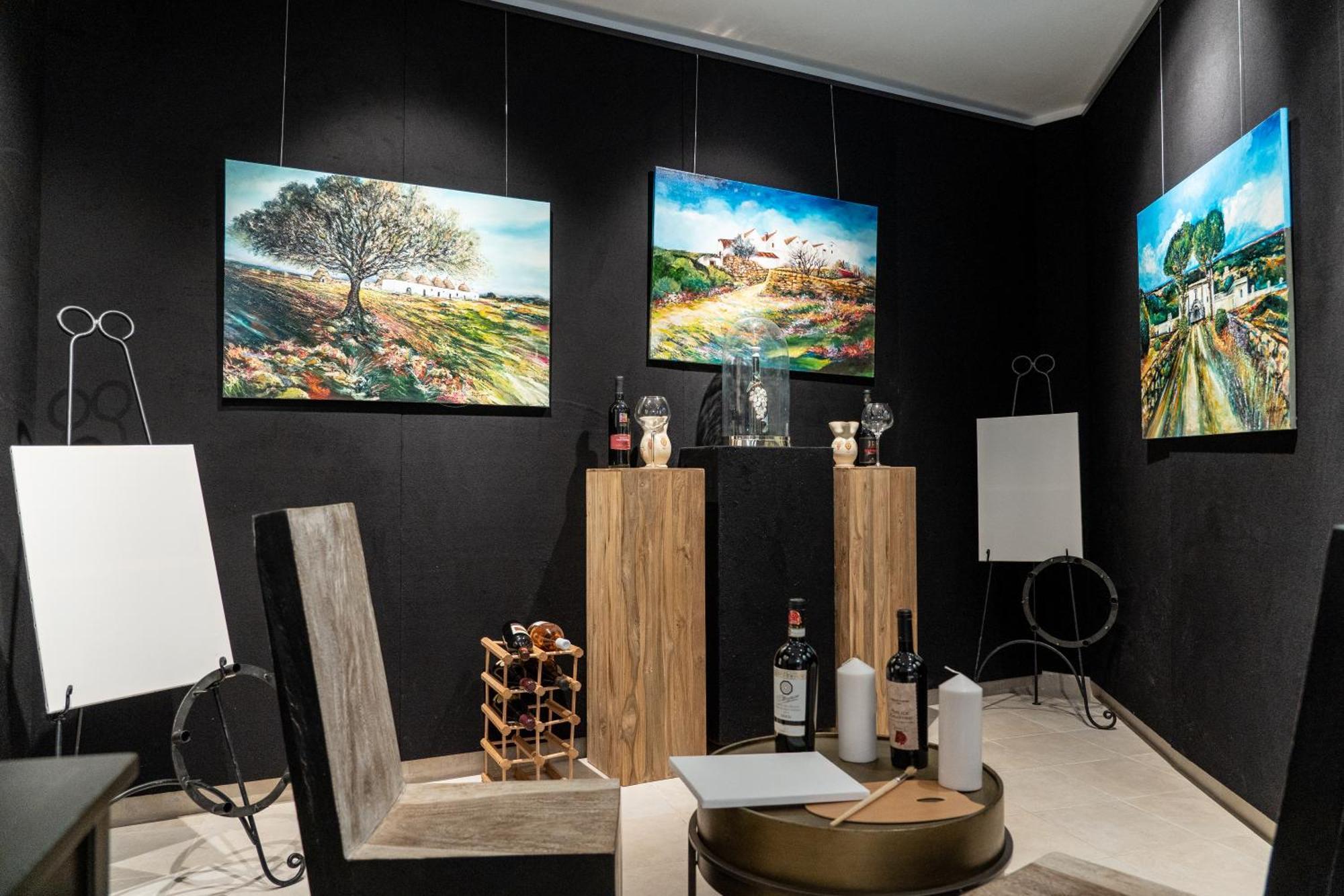 Wineart House, Terracielo Indipendente Nel Centro Di Monopoli Lejlighed Eksteriør billede
